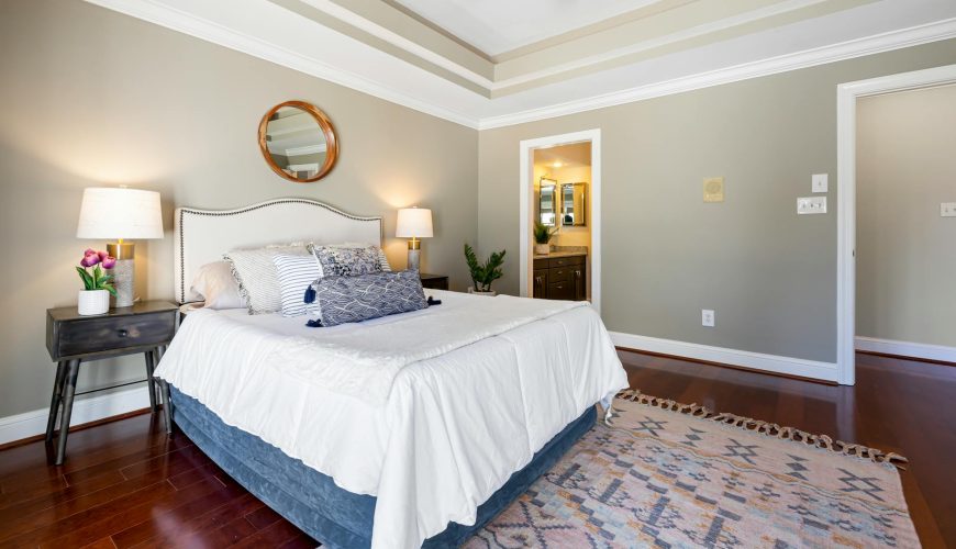 cozy bedroom bed — photo Curtis Adams / Pexels